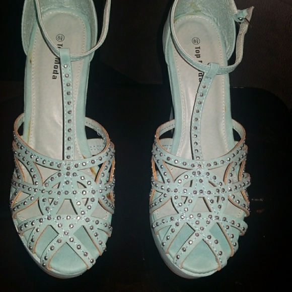 Top Moda Wedge Hill Size 8.5 - Picture 1 of 4